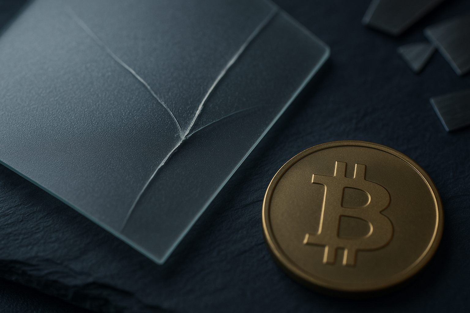 Bitcoin-Handelsvolumen bricht um 81 Prozent ein