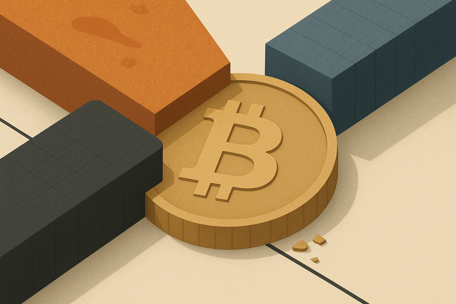 Bitcoin rutscht Richtung 60.000 Dollar – Druck von drei Seiten