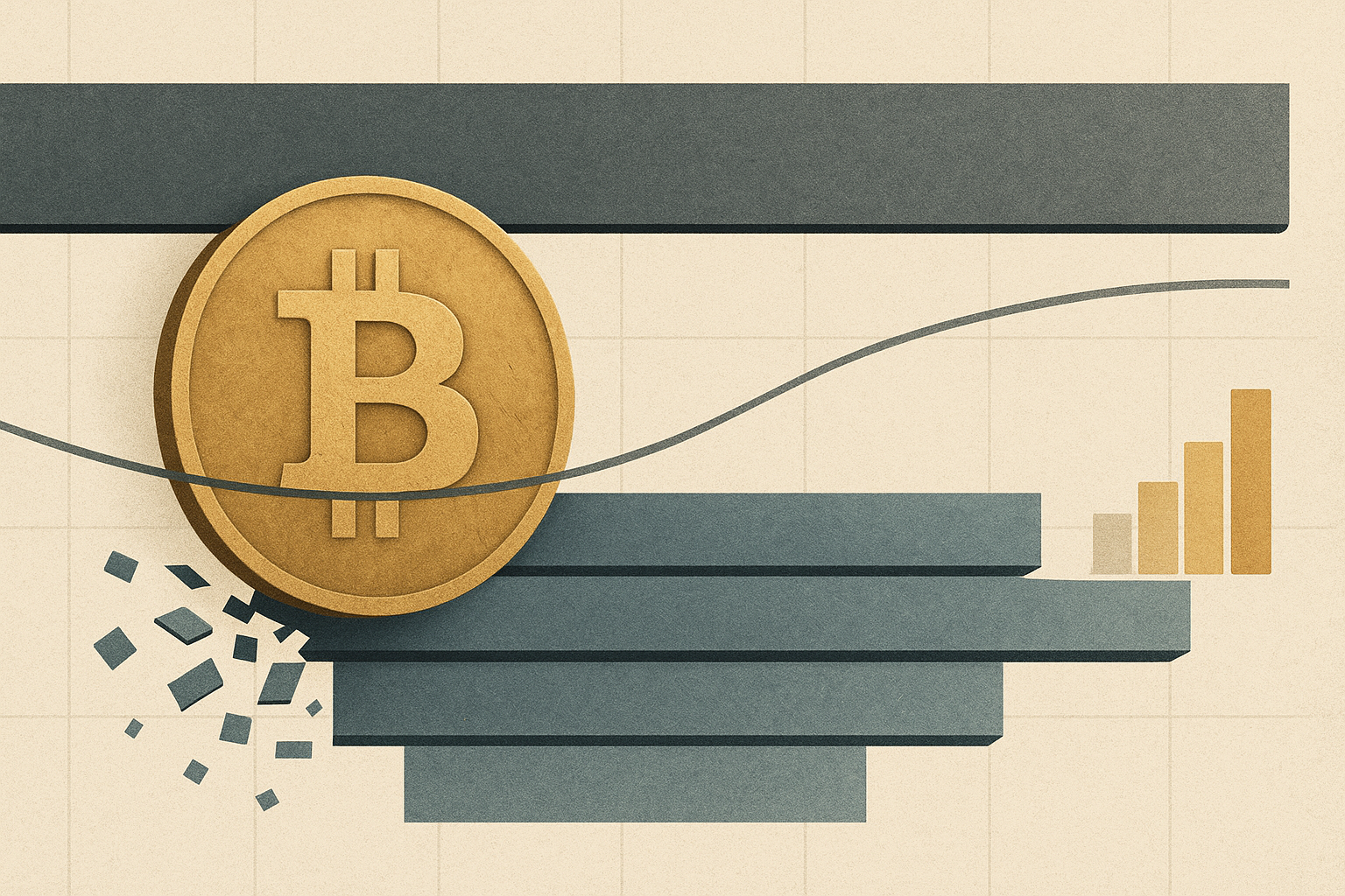 Bitcoin schwankt nach Nahost-Schock zwischen Liquidationsrisiko und Widerstandszone