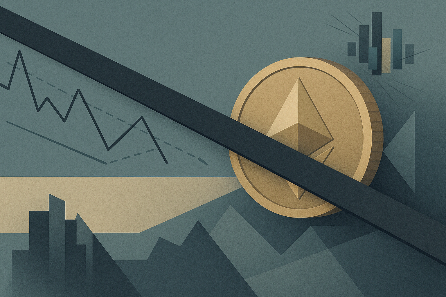 Ethereum an der Trendlinie: Test über Kursziel entscheidet