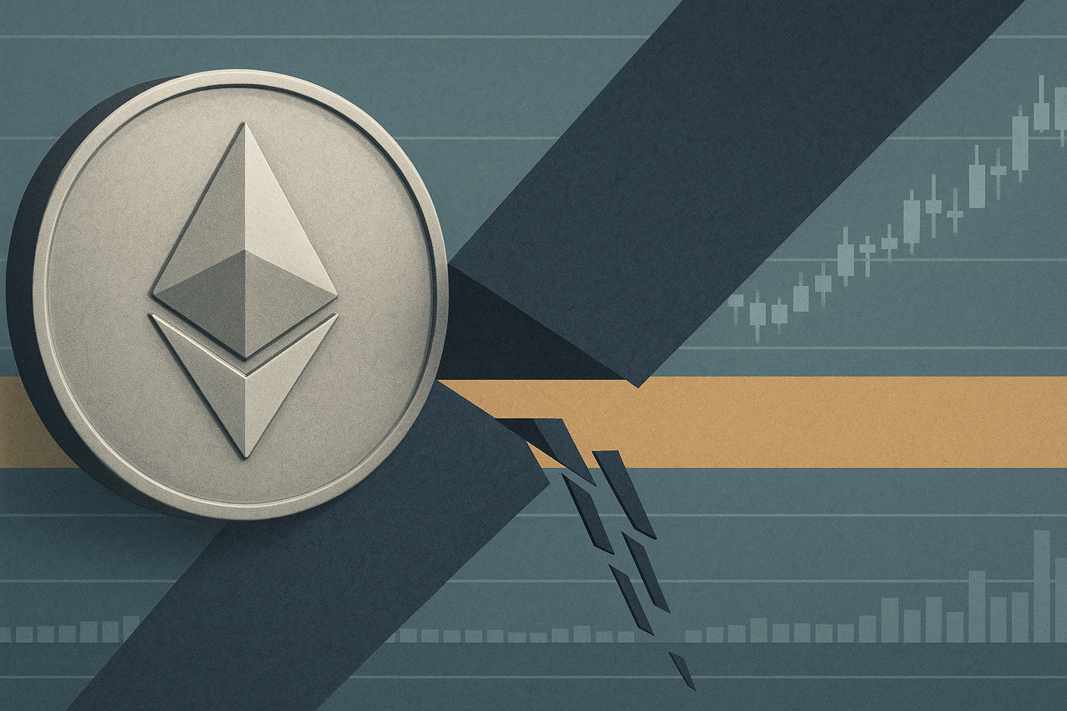 Ethereum testet 2.100 Dollar nach Leverage-Auswaschung