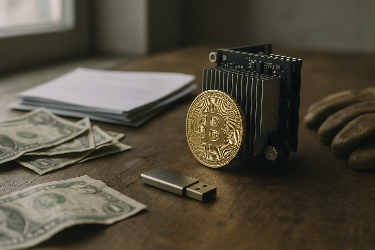 Kapitulations-Alarm an der Bitcoin-Front: Unter 100‑Wochen-Linie, ETF-Anleger bluten – Tether greift Mining an